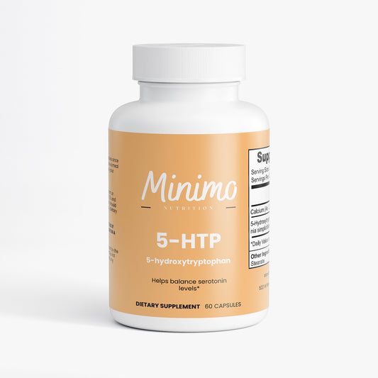 Minimo Nutrition 5-HTP Supplement for Balancing Serotonin Levels & Depression