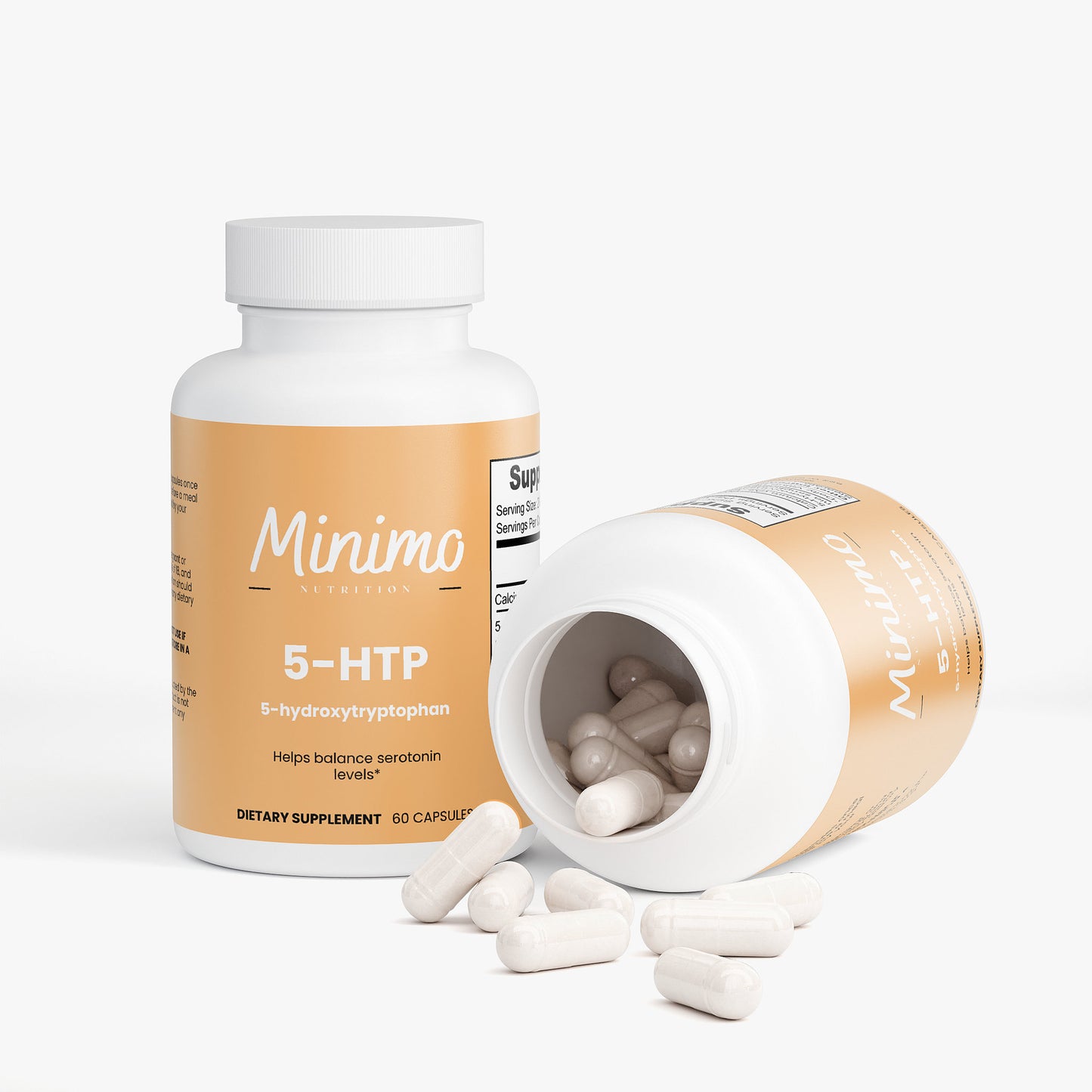Minimo Nutrition 5-HTP Supplement for Balancing Serotonin Levels & Depression