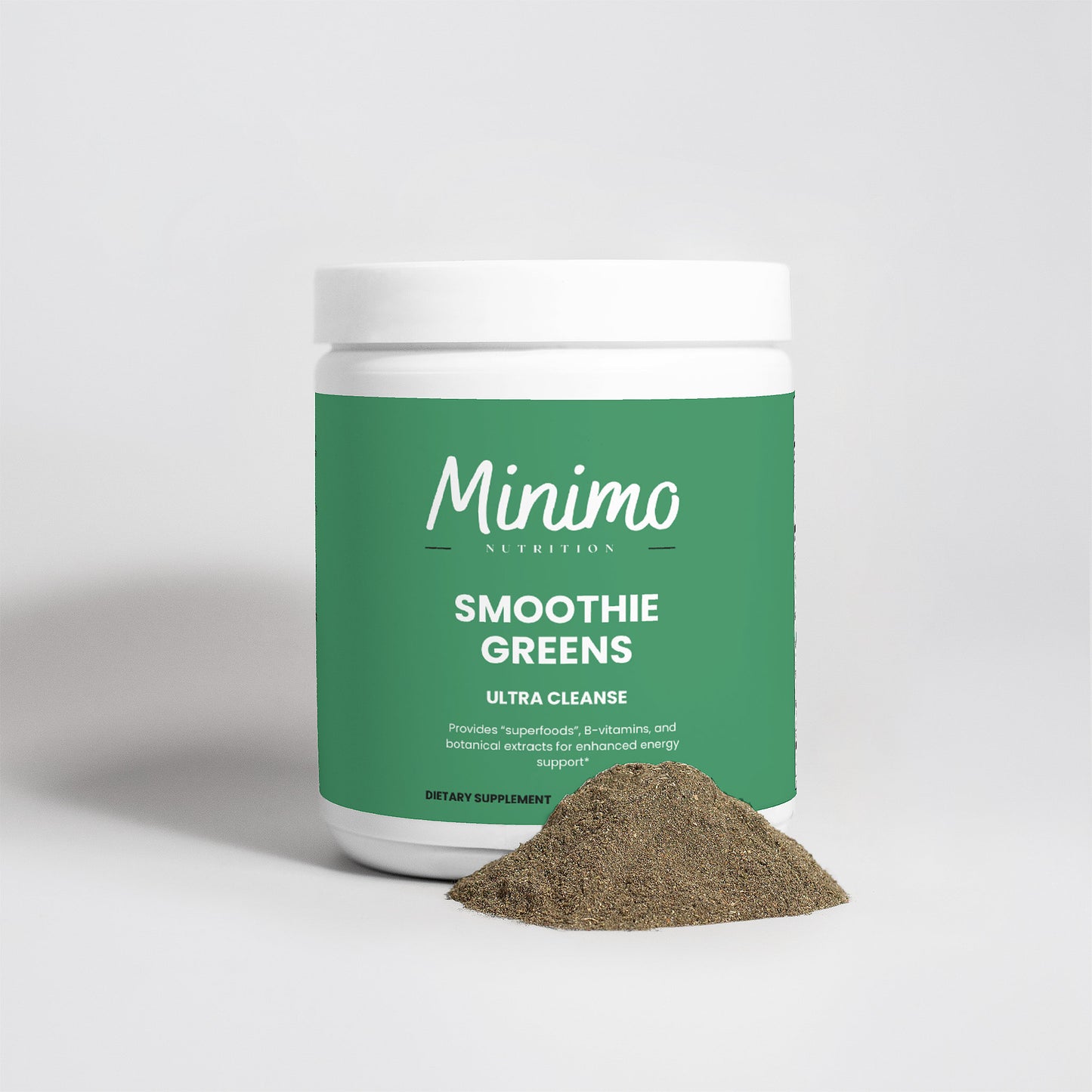 Minimo Nutrition Smoothie Greens Supplement for Superfoods and Vitamins