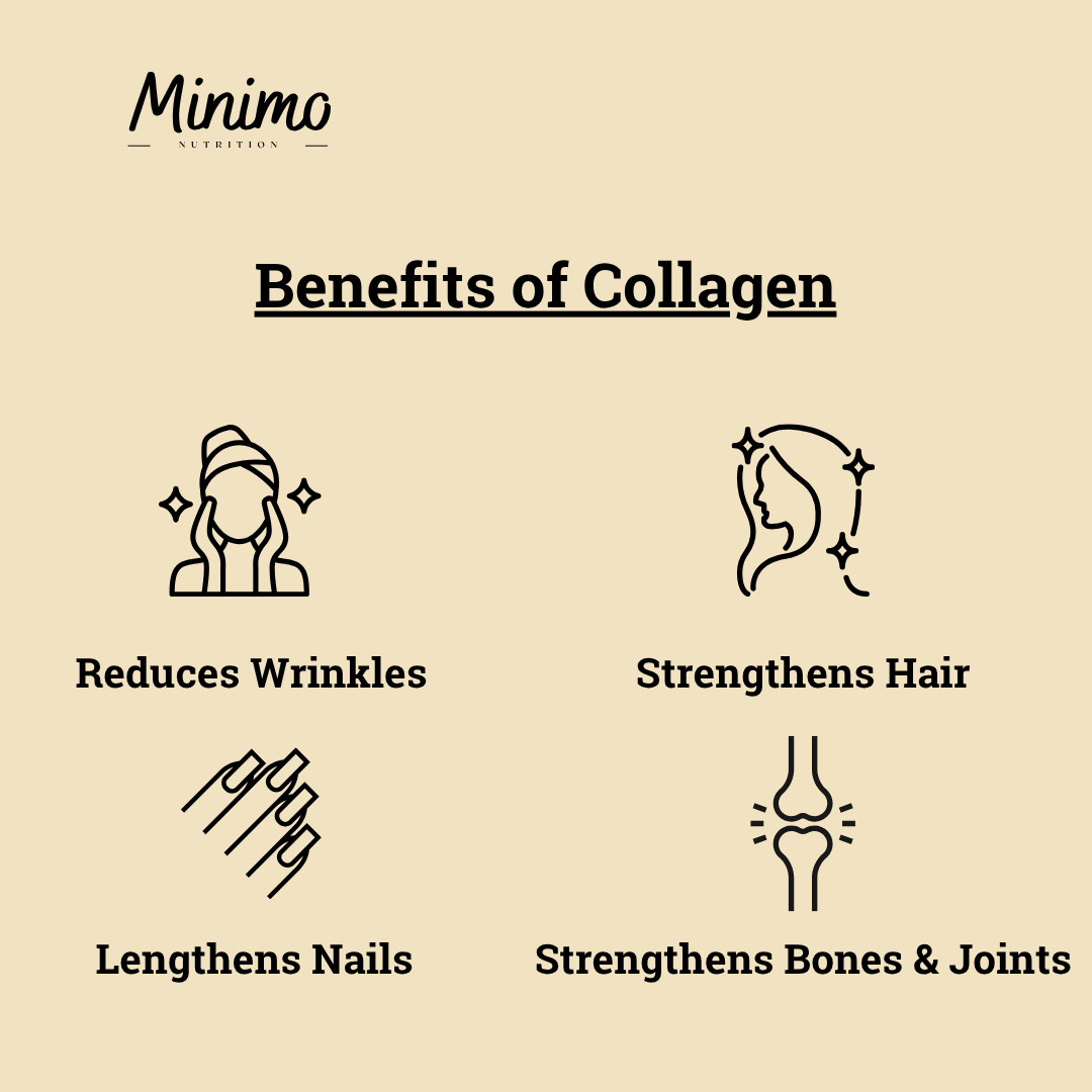 Minimo Nutrition Vanilla Grass-Fed Collagen Creamer Supplement Benefits