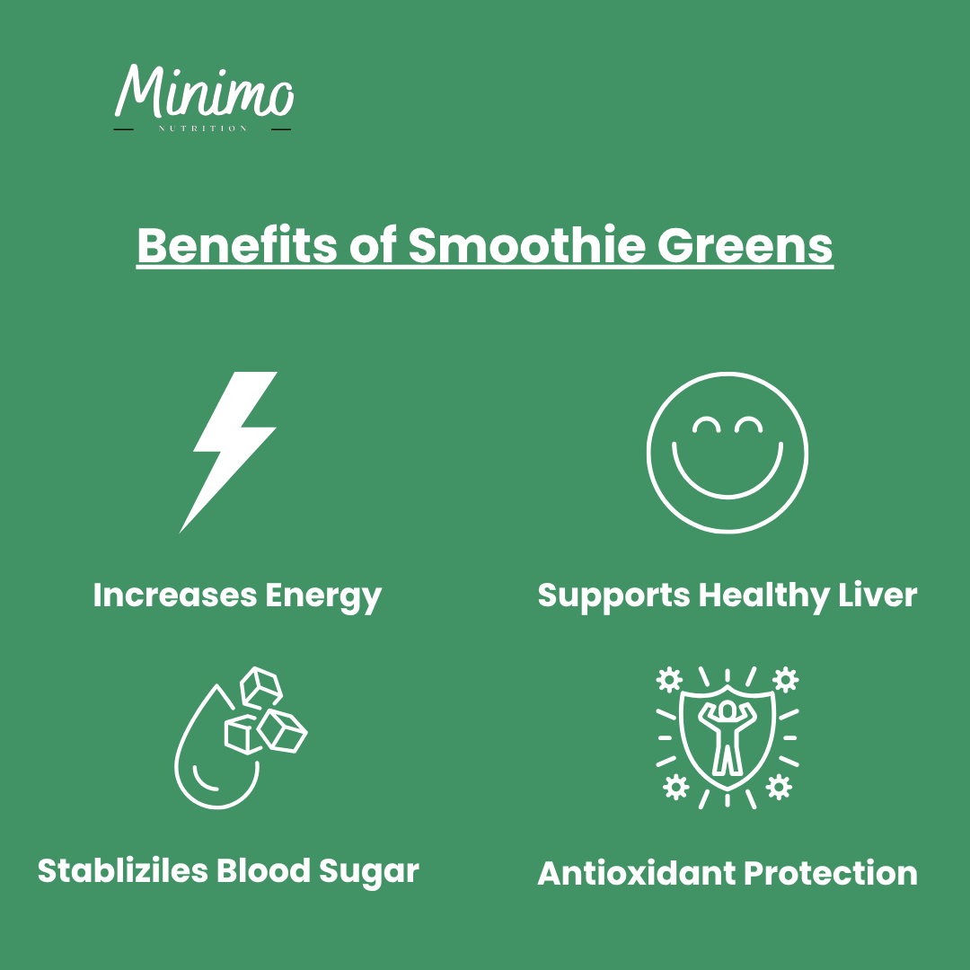 Minimo Nutrition Smoothie Greens Supplement Benefits