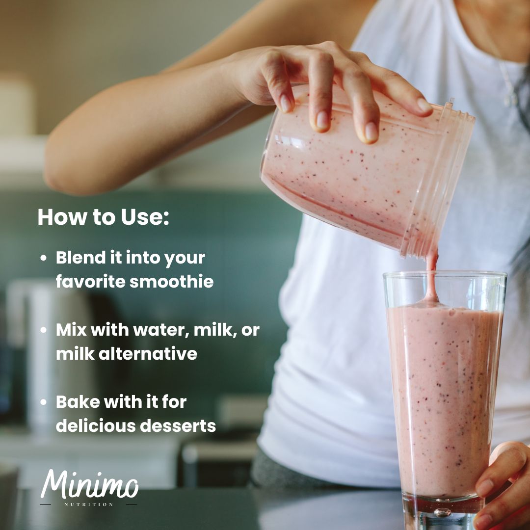 Minimo Nutrition Chocolate Whey Isolate Protein Powder No Seed Oils No Sucralose No Added Sugar