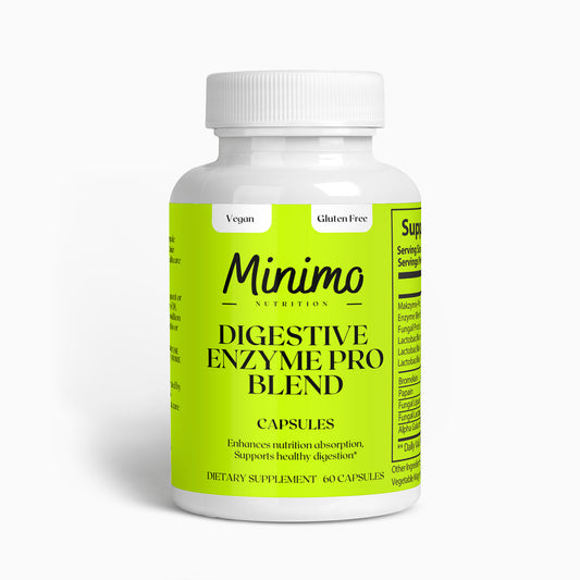 Minimo Nutrition Digestive Enzyme Pro Blend, 60 ct.