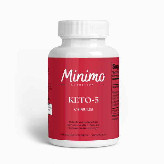 Minimo Nutrition Keto-5, 60 ct. Supplements