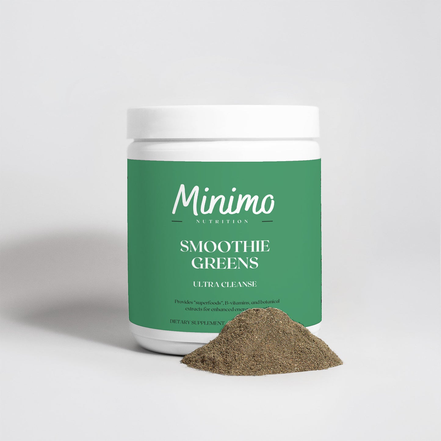 Minimo Nutrition Ultra Cleanse Smoothie Greens, 8.8 oz.