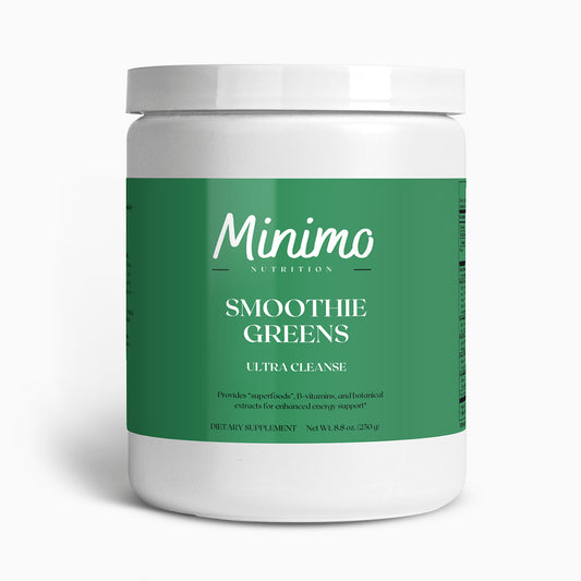Minimo Nutrition Ultra Cleanse Smoothie Greens, 8.8 oz.