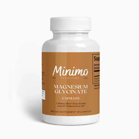 Minimo Nutrition Magnesium Glycinate, 90 ct.