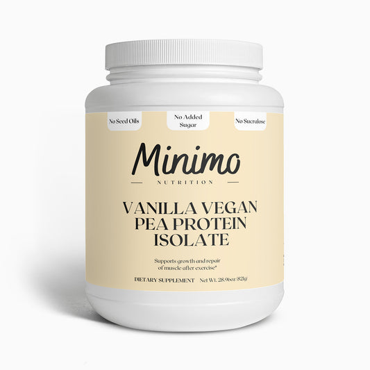 Vanilla Vegan Pea Protein Isolate Powder, 2.09 lbs