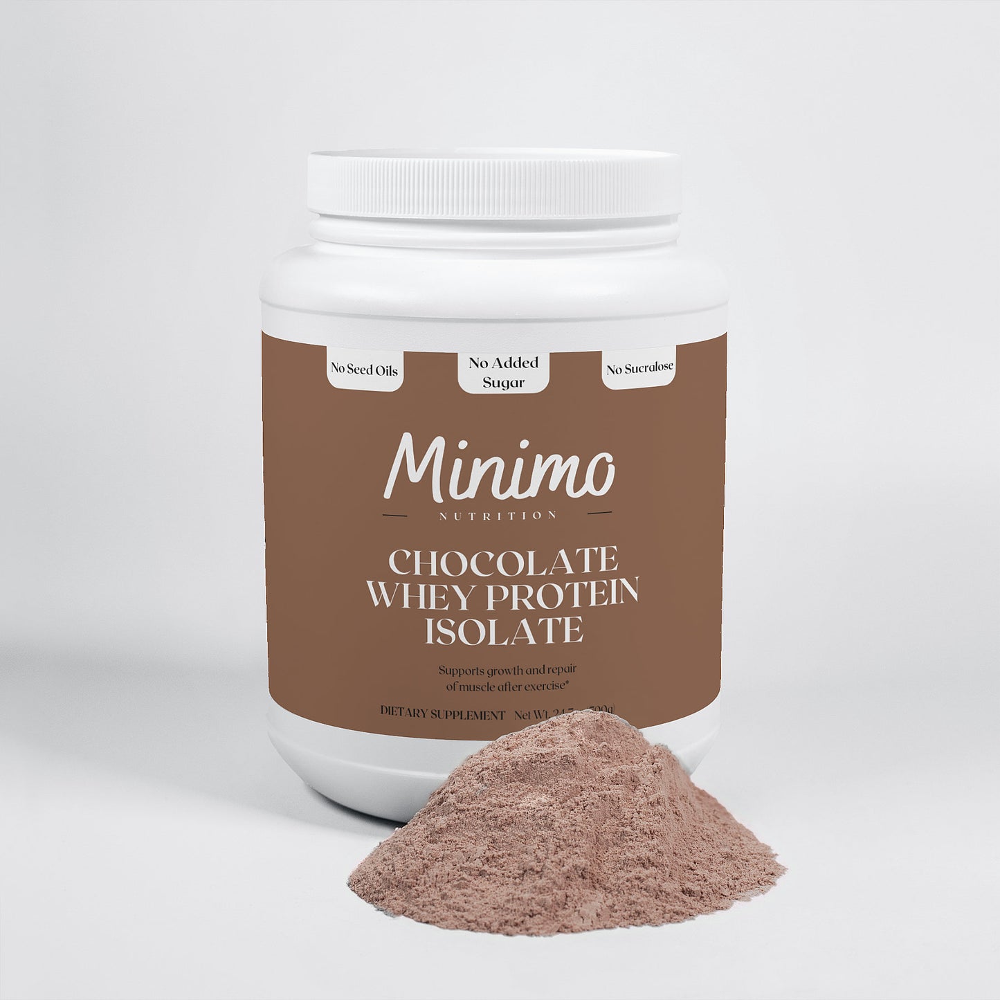 Chocolate Whey Isolate Protein Powder