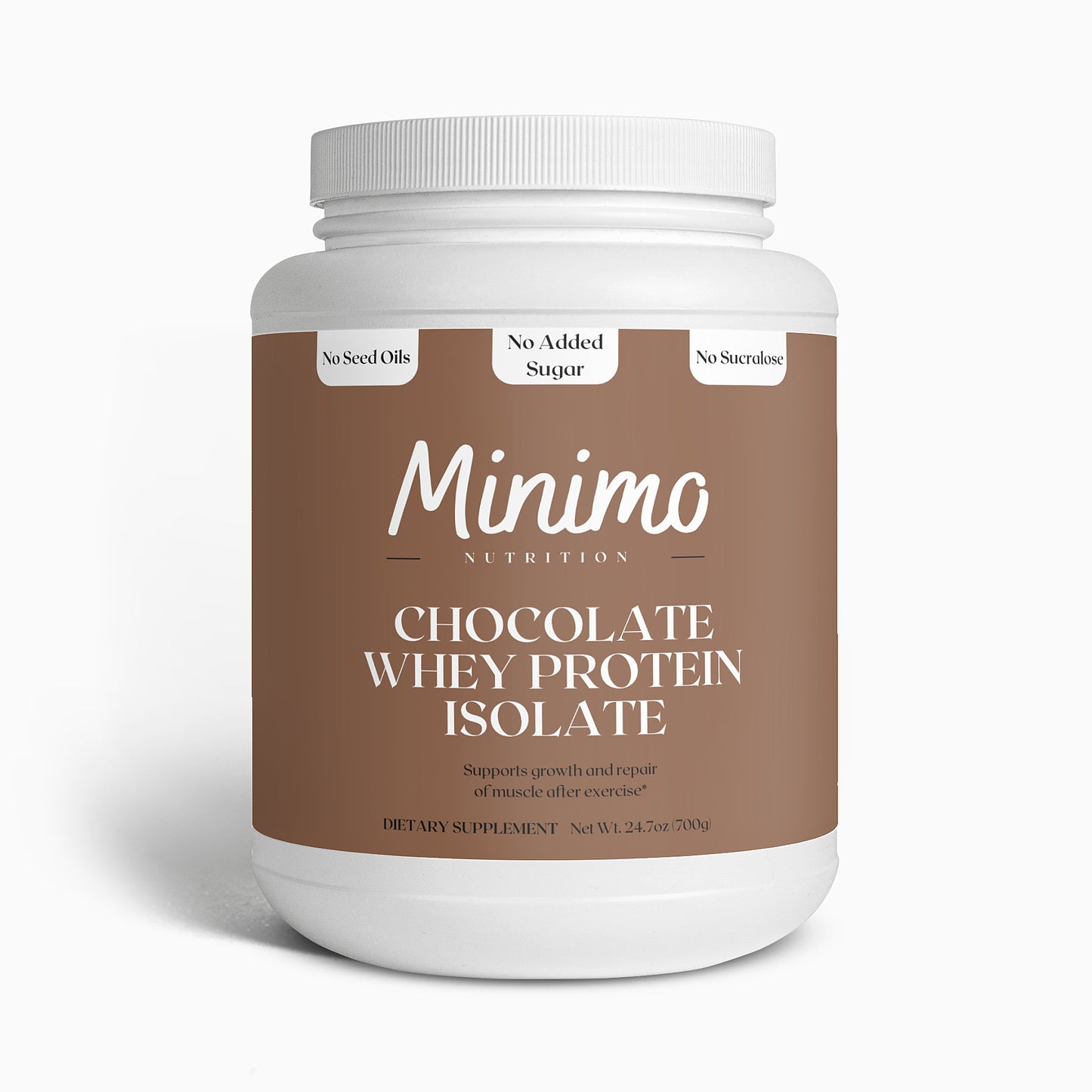 Chocolate Whey Isolate Protein Powder