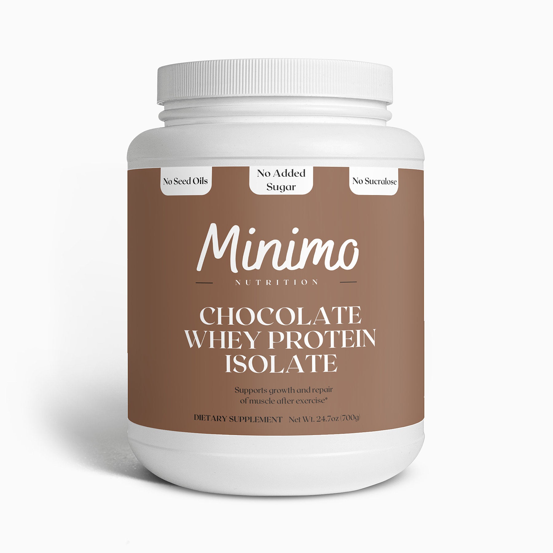 Chocolate Whey Isolate Protein Powder