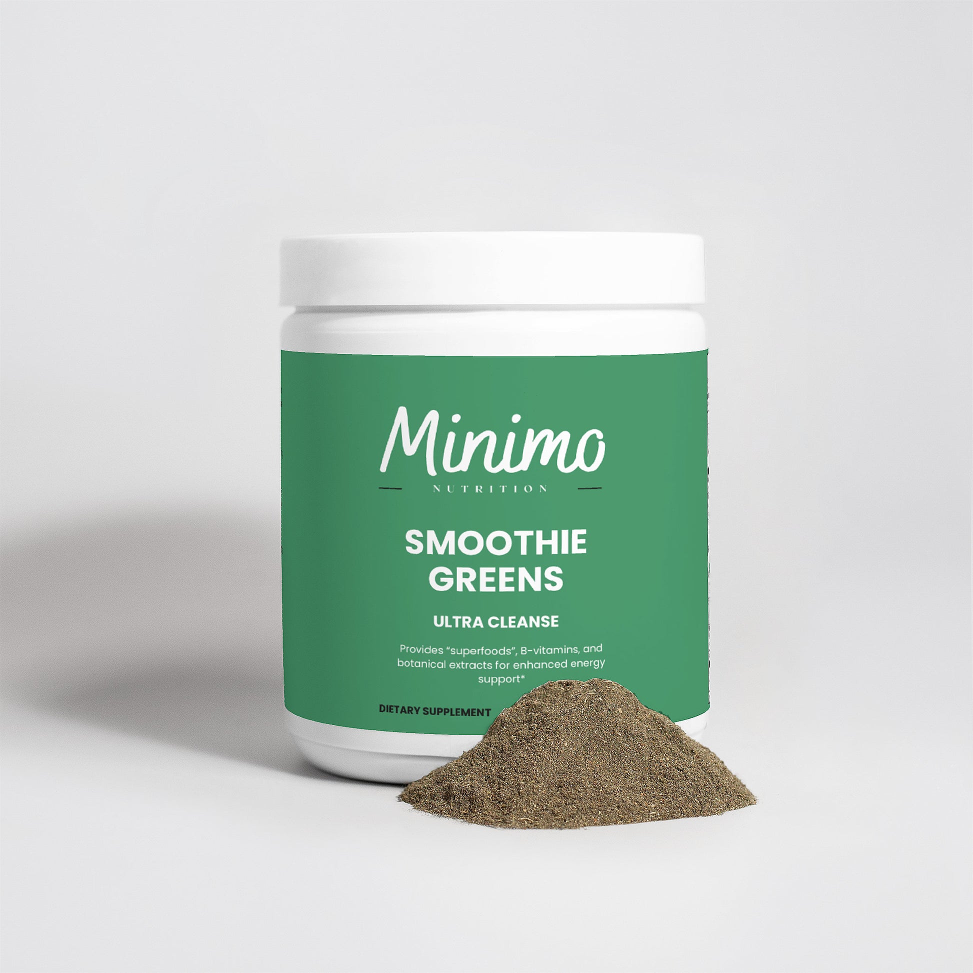 Minimo Nutrition Smoothie Greens Supplement for Superfoods and Vitamins
