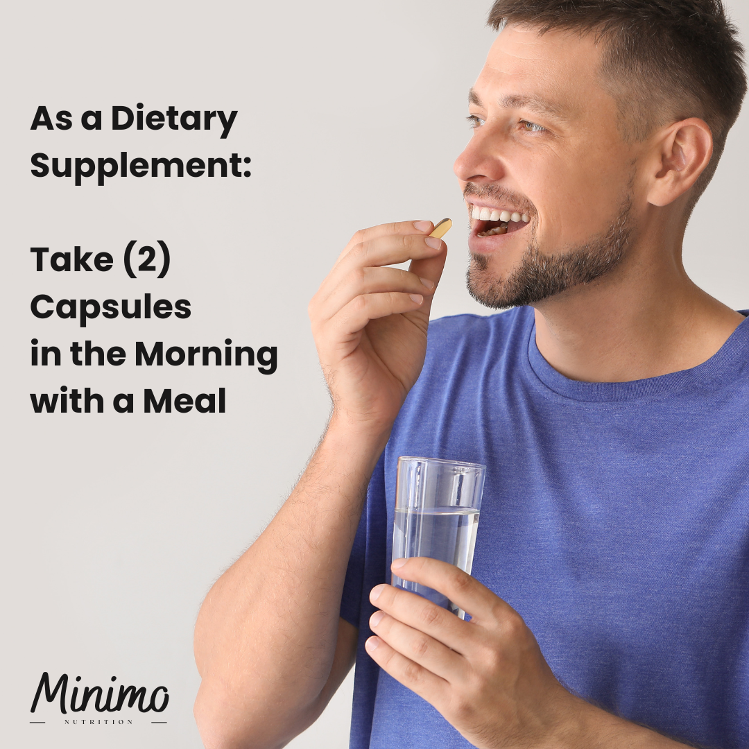 Minimo Nutrition Complete Multivitamin + Immunity Boost Support for Energy, Immunity, and Prostate