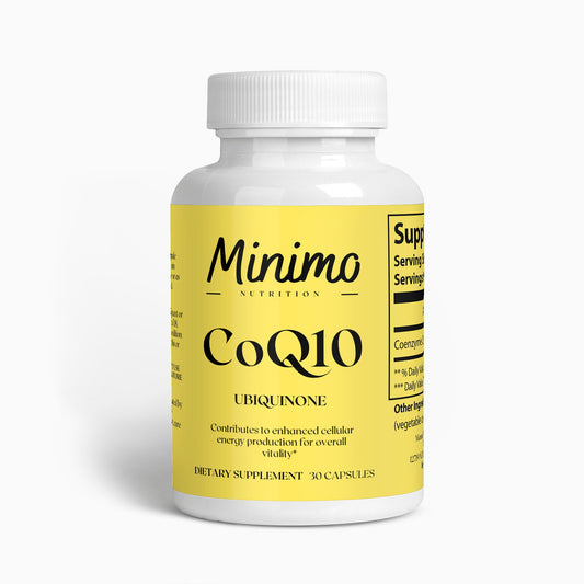 Minimo Nutrition CoQ10 Ubiquinone, 30 ct.