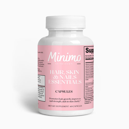 Minimo Nutrition Hair, Skin and Nails Essentials, 60 ct.