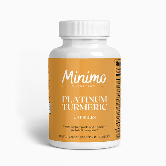 Minimo Nutrition Platinum Turmeric Capsules, 60 ct.