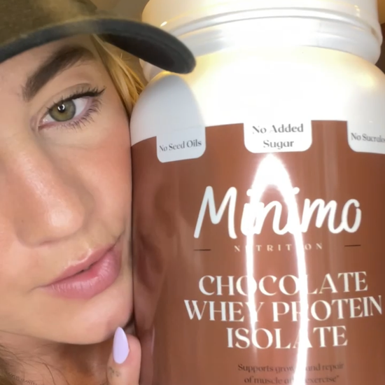 Minimo Nutrition Chocolate Whey Isolate Protein Powder Review